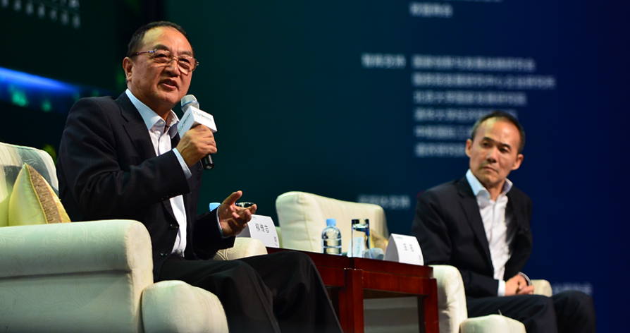 2014綠公司年會(huì)：柳傳志對話王石