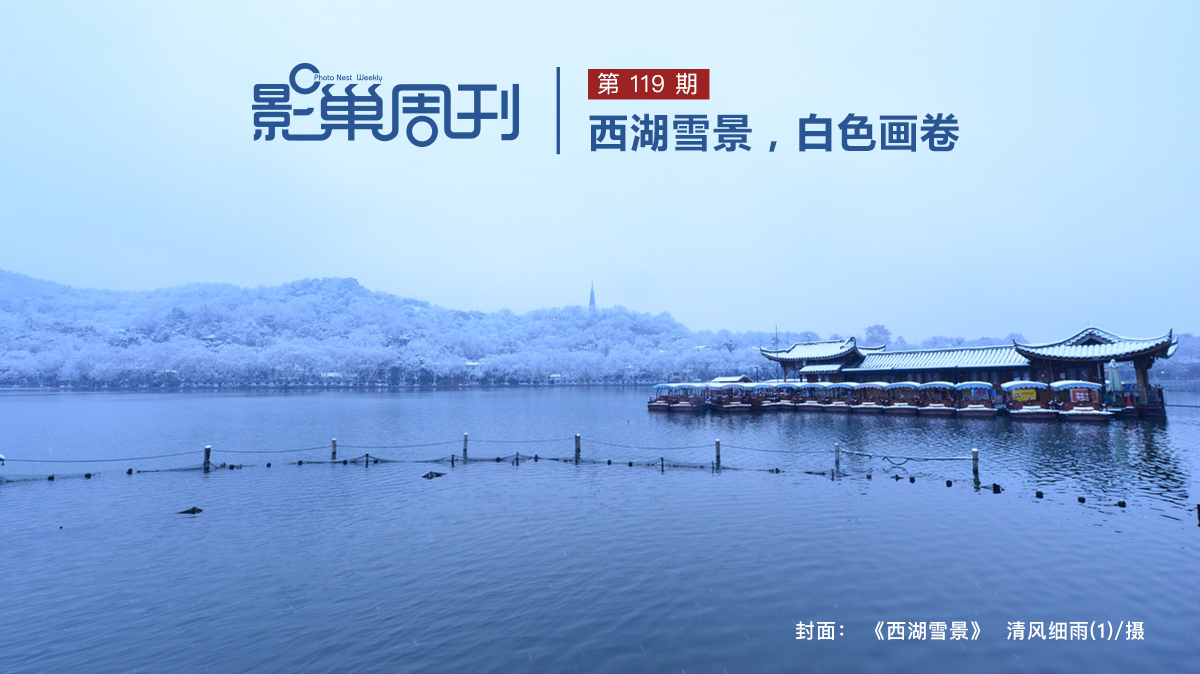 【影巢周刊】西湖雪景，白色畫卷
