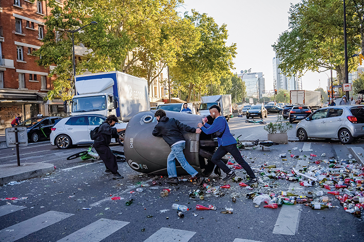 “封鎖法國”：折射社會內(nèi)部深層變革