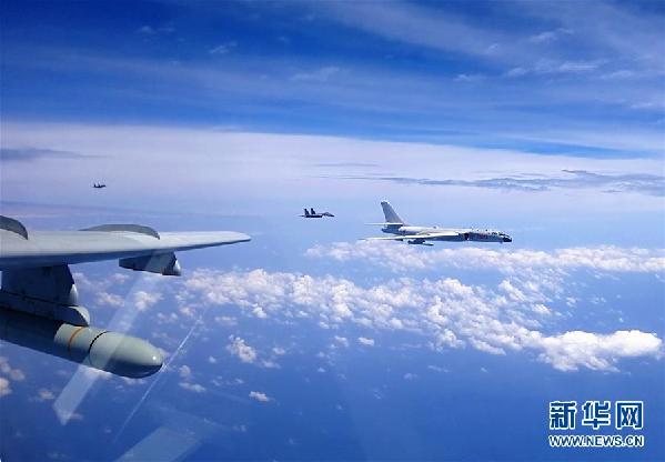 (圖文互動)(3)空軍多語種宣傳片《戰(zhàn)神繞島新航跡》向海內外發(fā)布