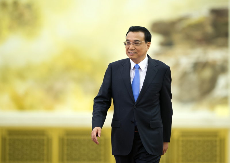 3月15日，國務(wù)院總理李克強在北京人民大會堂與中外記者見面，并回答記者提問。新華社記者 謝環(huán)馳 攝