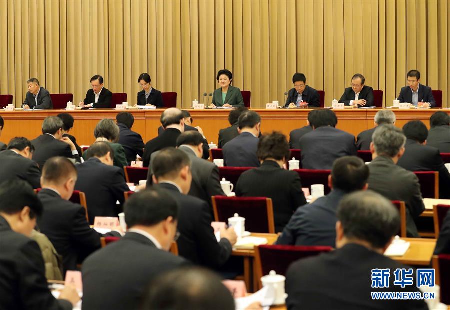 12月9日，中共中央政治局委員、國務(wù)院副總理劉延?xùn)|在北京出席教育部直屬高校工作咨詢委員會(huì)第26次全體會(huì)議并講話。 新華社記者劉衛(wèi)兵攝