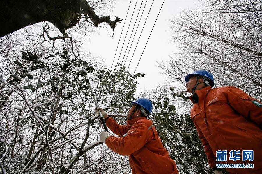 （新華全媒頭條）（8）雨雪冰凍中，他們奮力前行——基層黨員干群抗擊冰雪災(zāi)害紀(jì)實