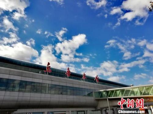 資料圖：烏魯木齊國際機場。 新疆機場集團供圖