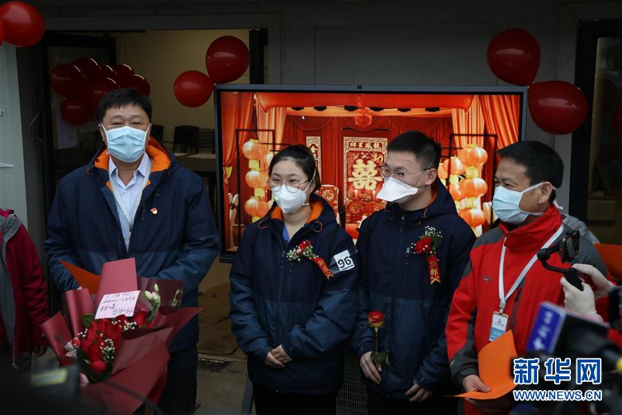 （抗疫一線醫(yī)務(wù)人員英雄群體·圖文互動）（5）合力護航生命之舟——遼寧、上海、廣東等醫(yī)療隊聯(lián)手決戰(zhàn)雷神山
