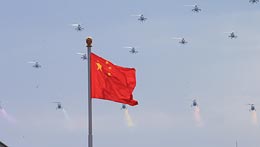 紀(jì)念抗戰(zhàn)勝利70周年大會進(jìn)行專項演練