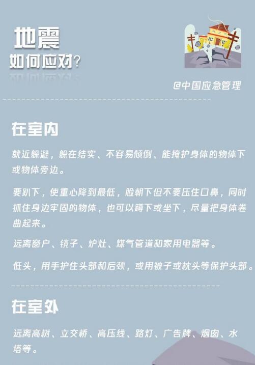 地震如何應(yīng)對？