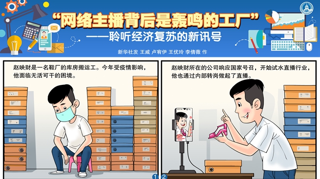 “網(wǎng)絡(luò)主播背后是轟鳴的工廠”——聆聽經(jīng)濟復蘇的新訊號