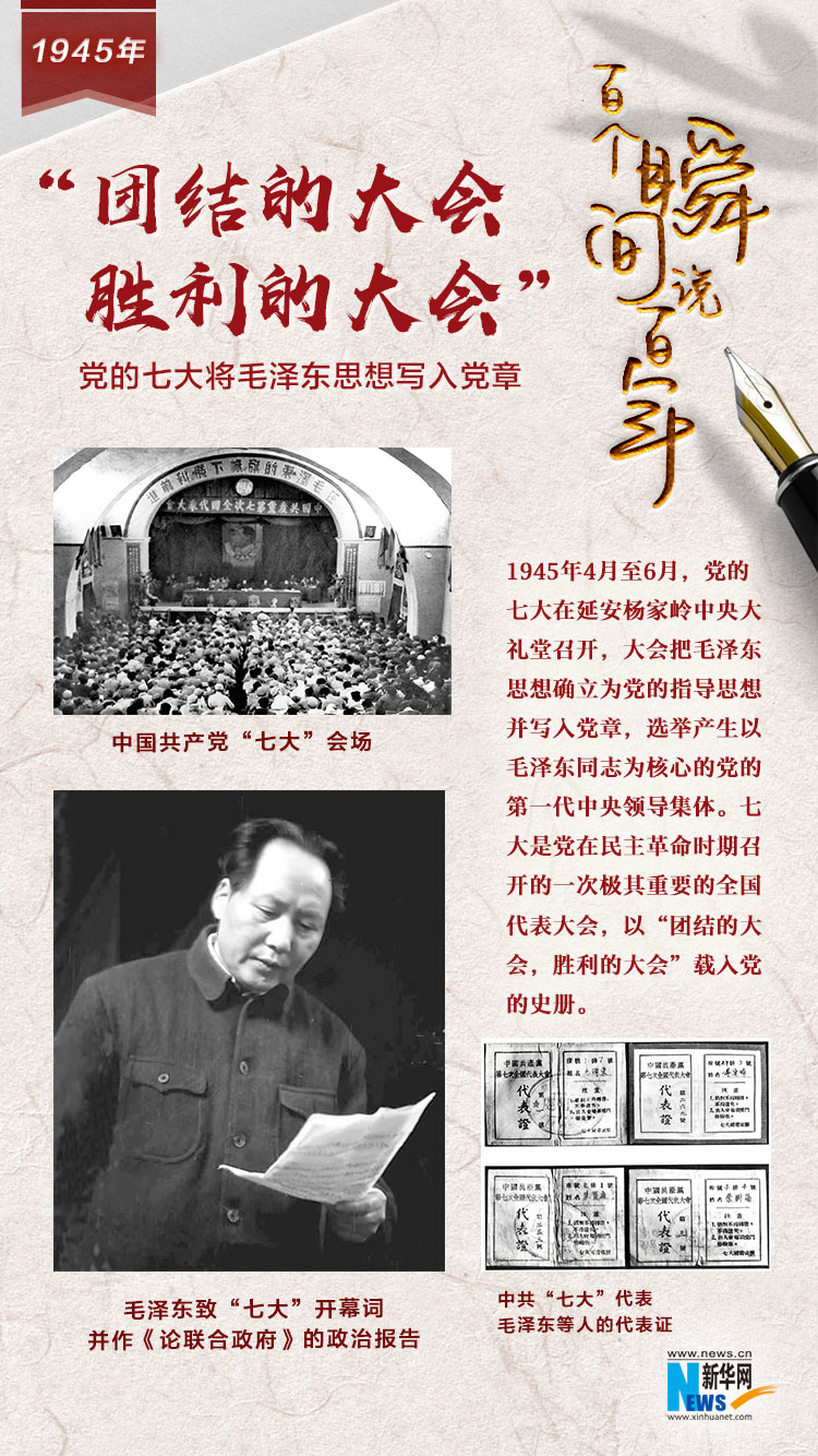 1945，“團結(jié)的大會，勝利的大會”