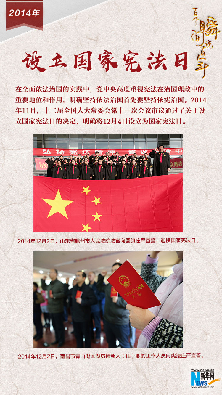 2014，設(shè)立國家憲法日