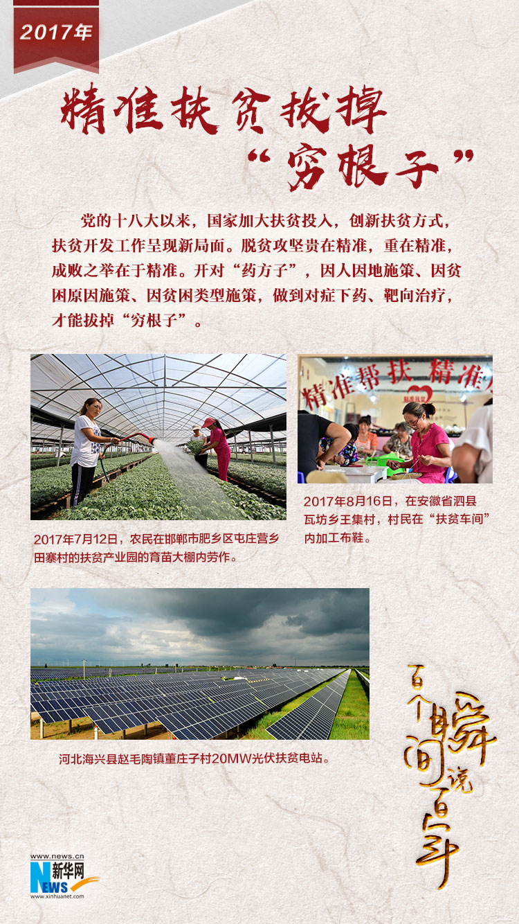 2017，精準(zhǔn)扶貧拔掉“窮根子”