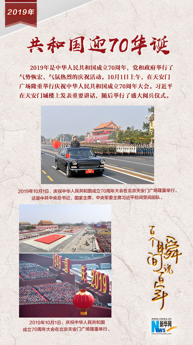 2019，共和國迎70華誕