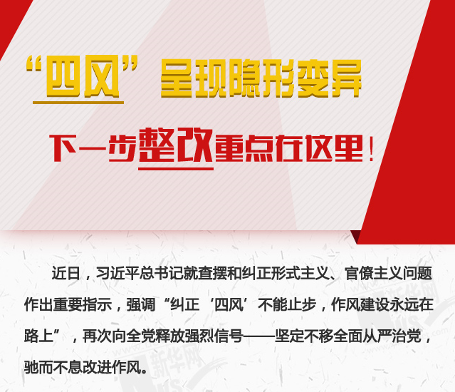 “四風”呈現(xiàn)隱形變異，下一步整改重點在這里！