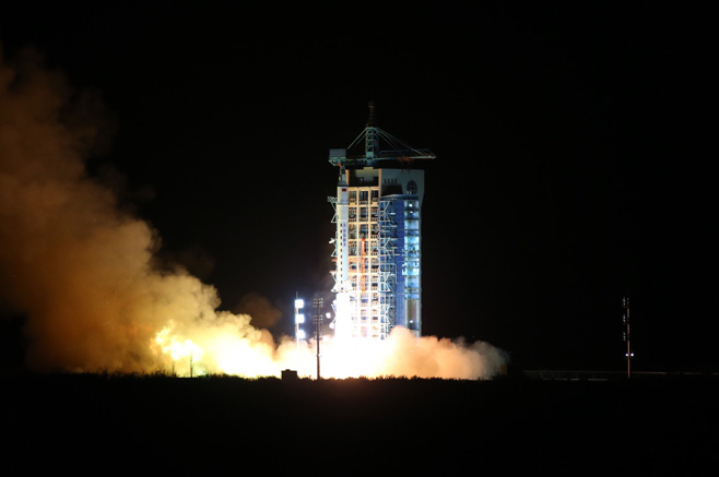 4月6日，實(shí)踐十號衛(wèi)星發(fā)射升空。