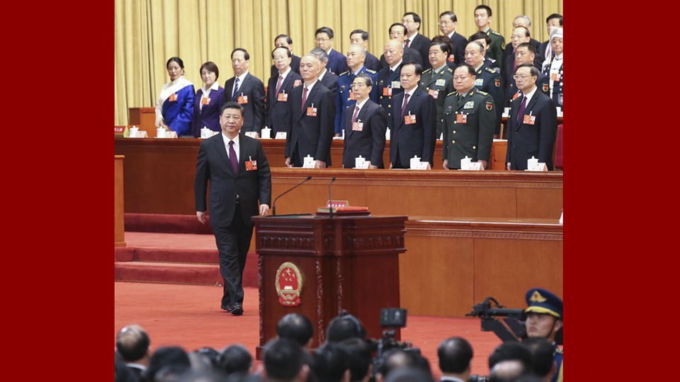 習(xí)近平當(dāng)選國(guó)家主席、中央軍委主席
