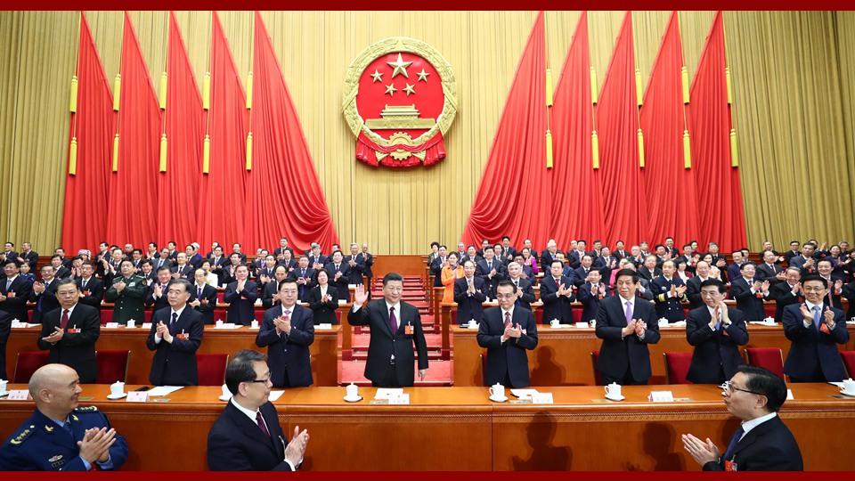 習(xí)近平當(dāng)選國(guó)家主席、中央軍委主席