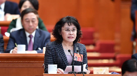 中國(guó)殘疾人聯(lián)合會(huì)主席團(tuán)主席，北京2022年冬奧會(huì)和冬殘奧會(huì)組織委員會(huì)執(zhí)行主席、黨組副書記 張海迪
