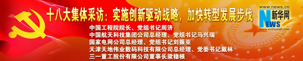 十八大集體采訪：實施創(chuàng)新驅(qū)動戰(zhàn)略，加快轉(zhuǎn)型發(fā)展步伐