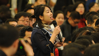 財新網、財新周刊記者提問