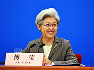 十二屆全國人大三次會(huì)議副秘書長、發(fā)言人傅瑩