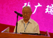中國社科院旅游研究中心創(chuàng)始人、名譽(yù)主任張廣瑞做主題演講