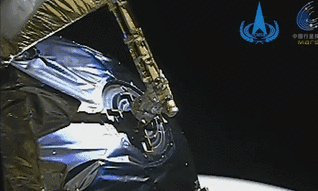 “天問一號”探測器火星捕獲過程影像來了！