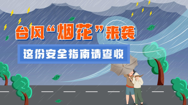 MG動畫：臺風“煙花”來襲，這份安全指南請查收