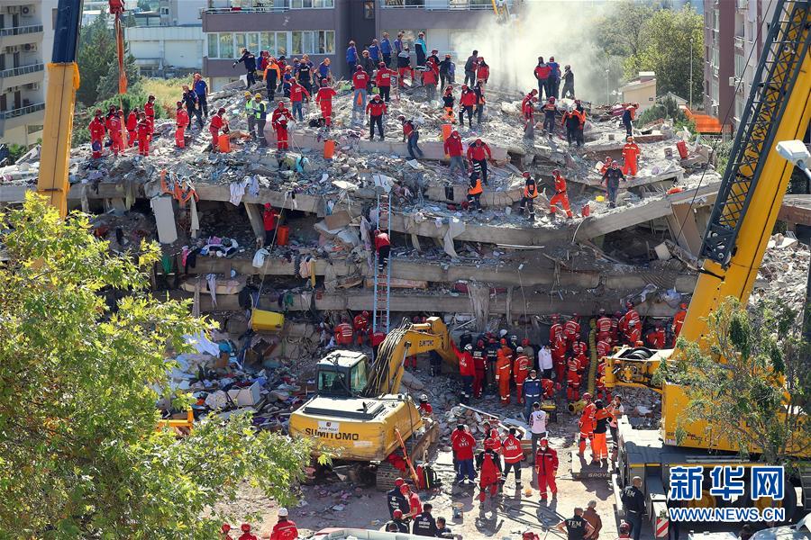 （國際）（10）愛琴海地震致土耳其、希臘至少27人死亡