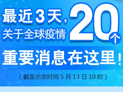 【圖解】最近3天，關于全球疫情20個重要消息在這里！