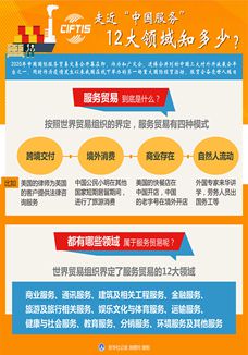 走近“中國服務”，12大領域知多少？